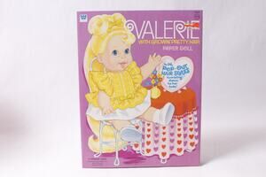 1971 Whitman Valerie Paper Doll w Pop-out Hair Styles Authorized ~260618-WH 1116